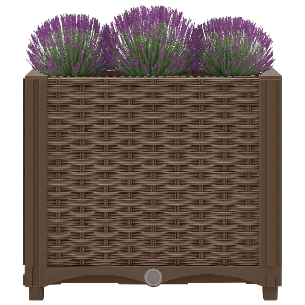 Jardinière surélevée 40x40x38 cm en polypropylène