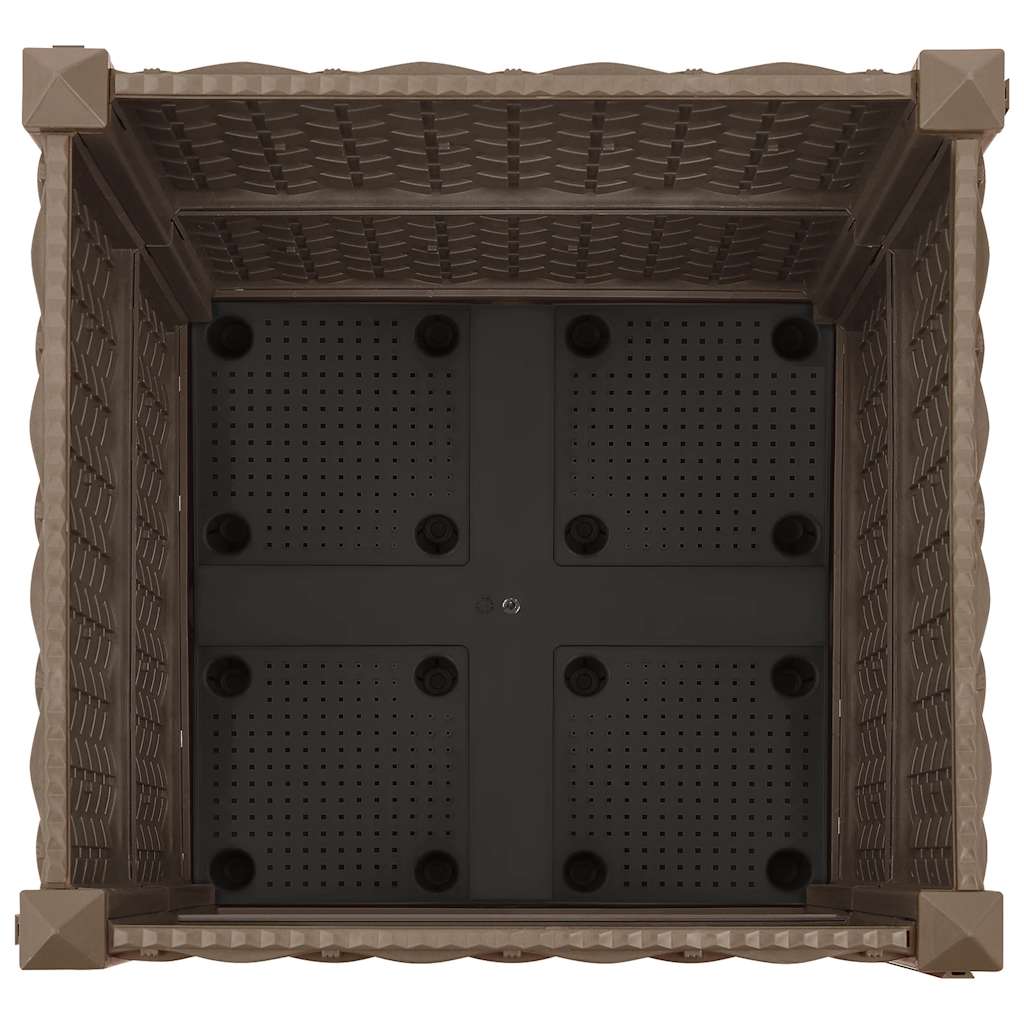 Jardinière surélevée 40x40x38 cm en polypropylène