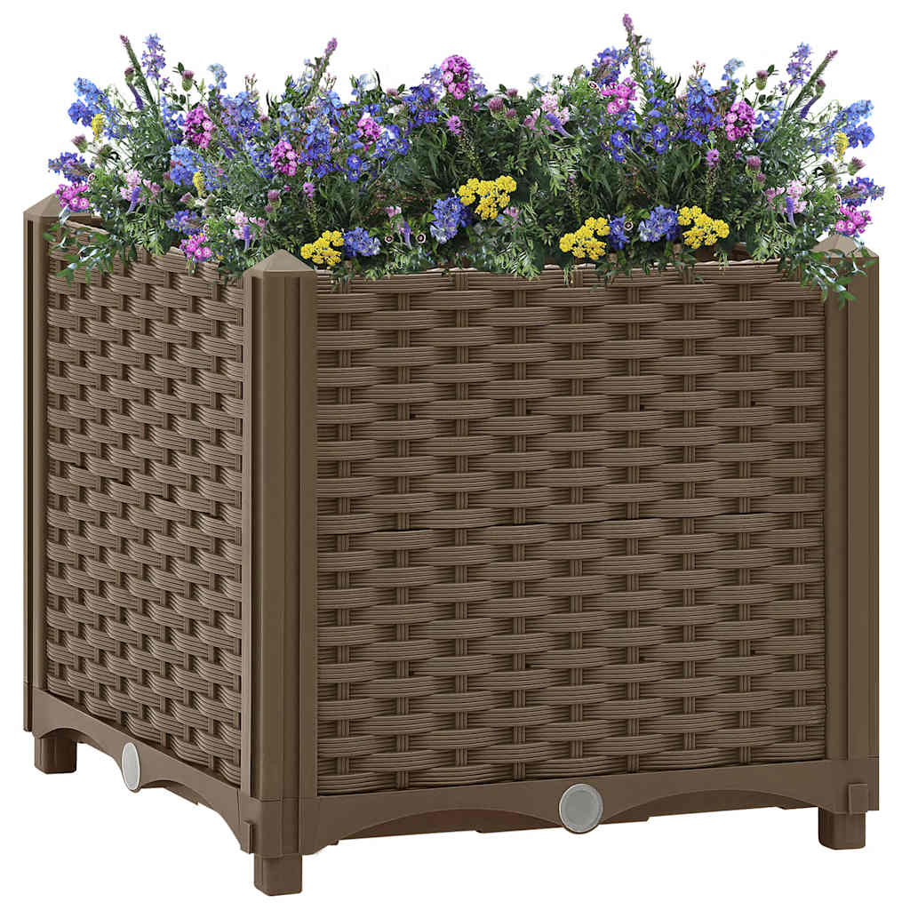 Jardinière surélevée 40x40x38 cm en polypropylène