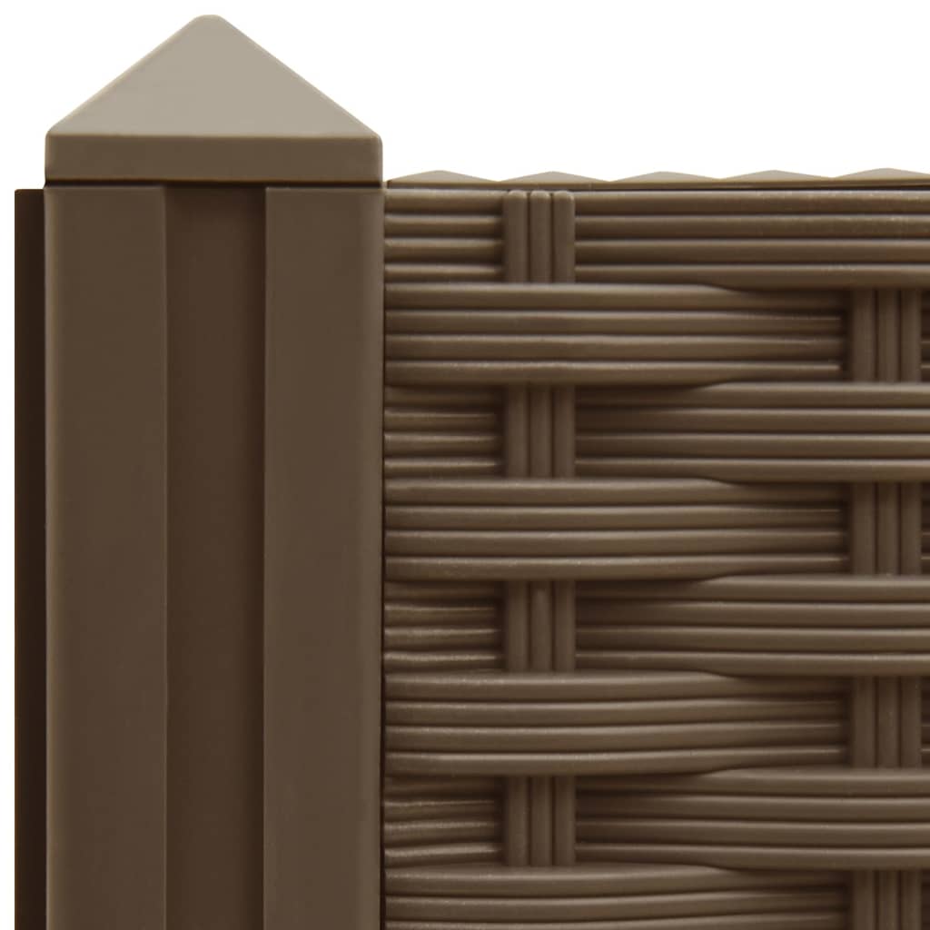 Jardinière surélevée 80x80x38 cm en polypropylène