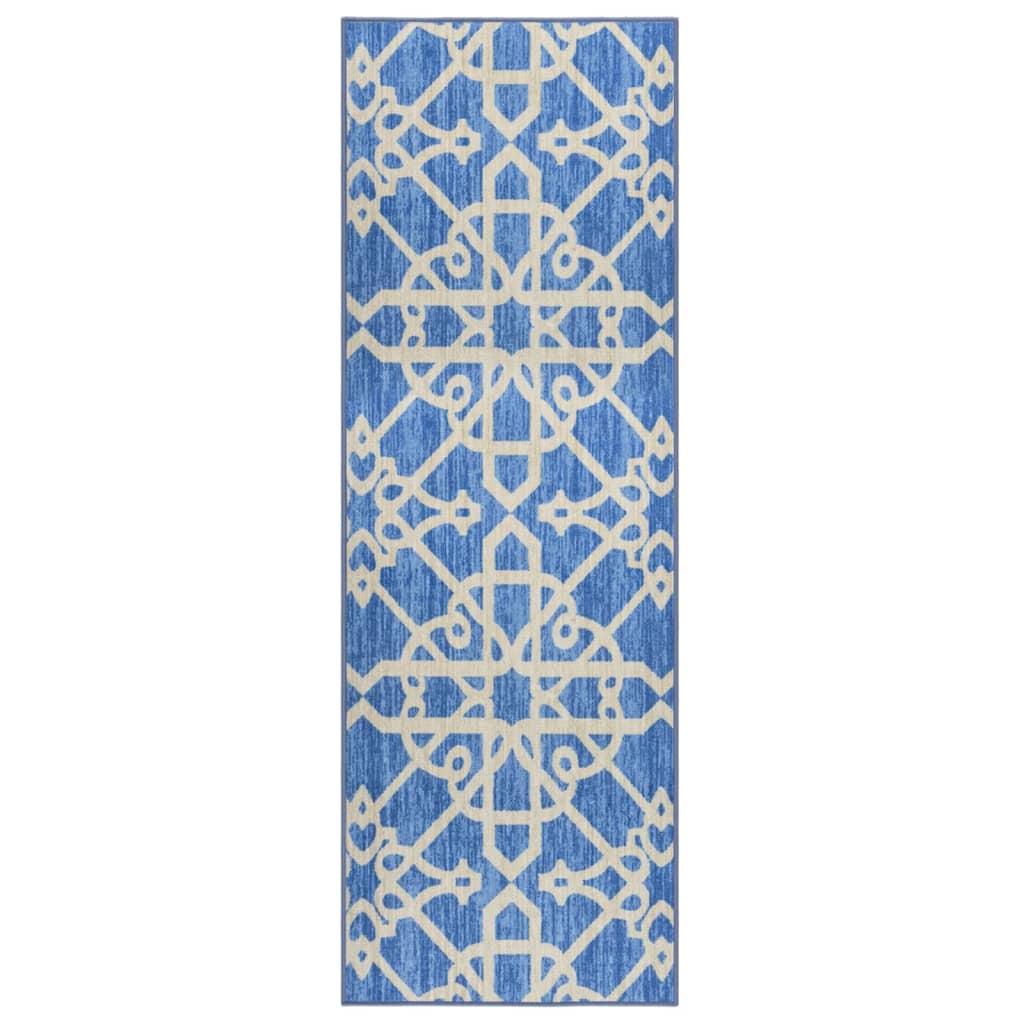 Teppichläufer Blau 80x250 cm