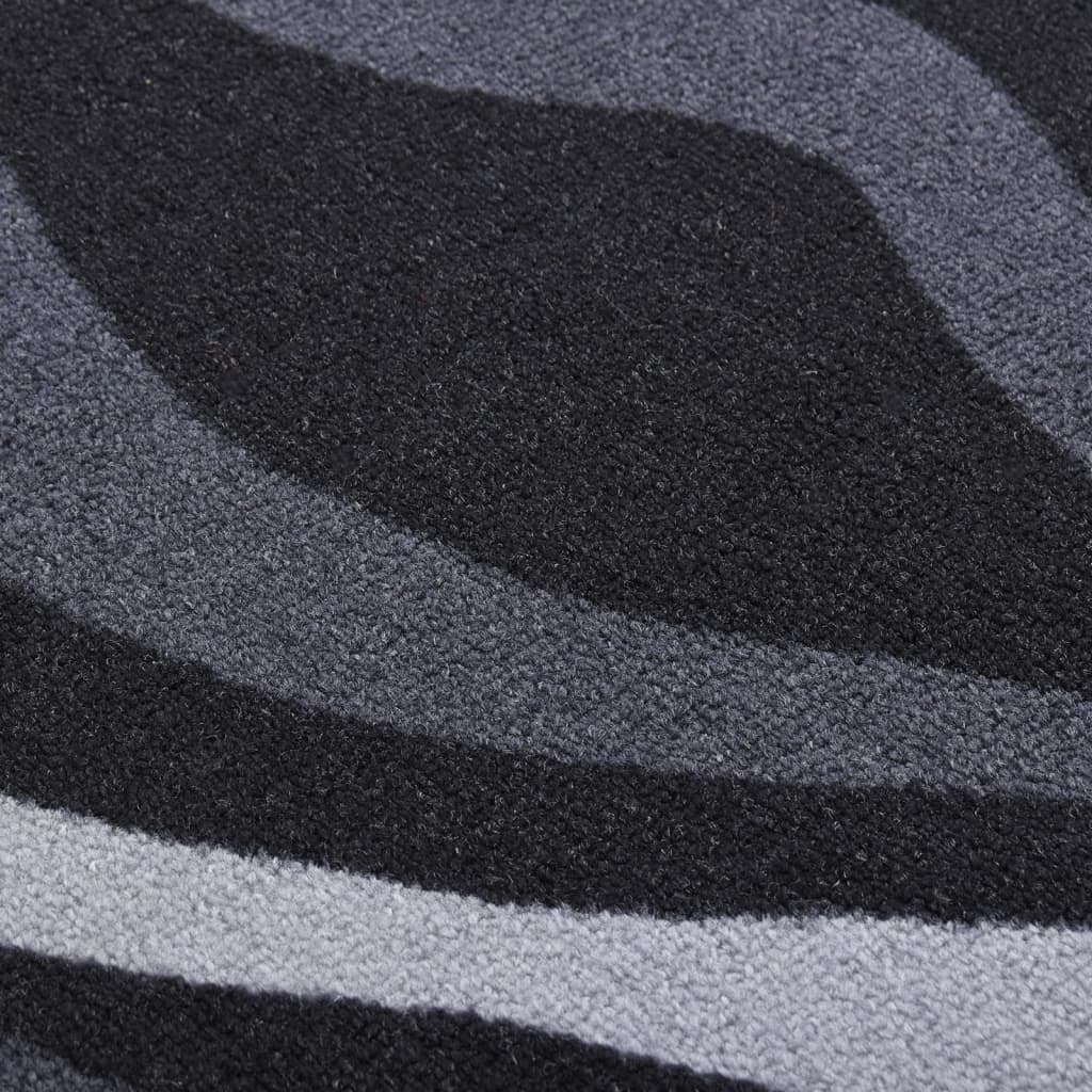 Teppichläufer Schwarz 80x350 cm