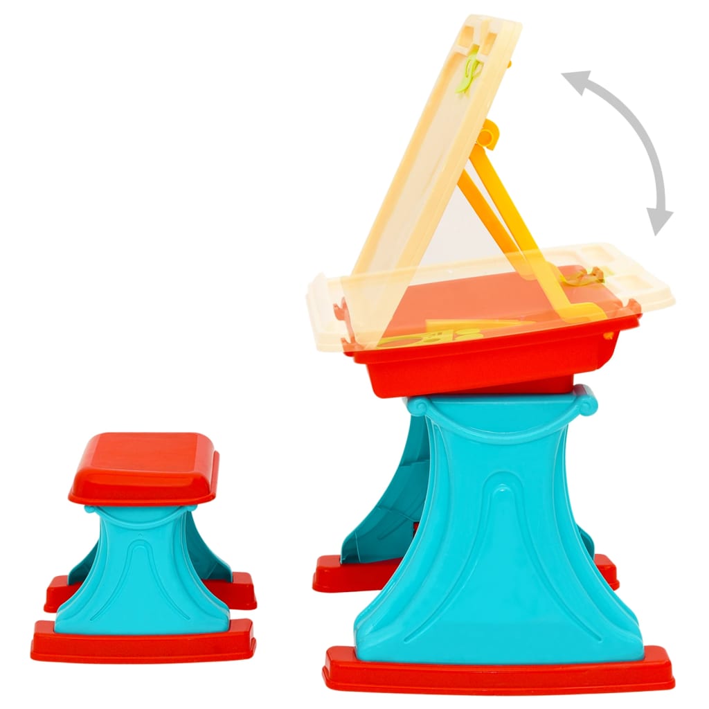 Learning Desk & Easel for Children Adjustable