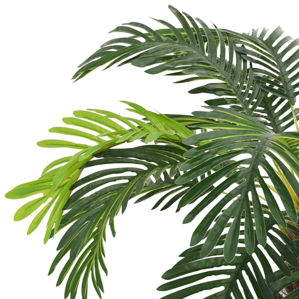 Palmier artificiel Cycas avec pot 90 cm Vert