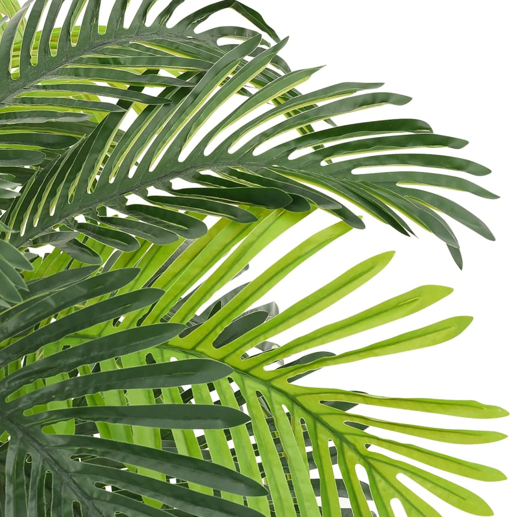 Palmier artificiel Cycas avec pot 90 cm Vert