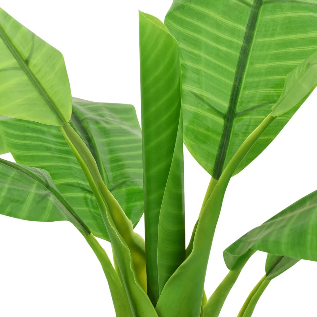 Artificial banana tree with pot 180 cm green