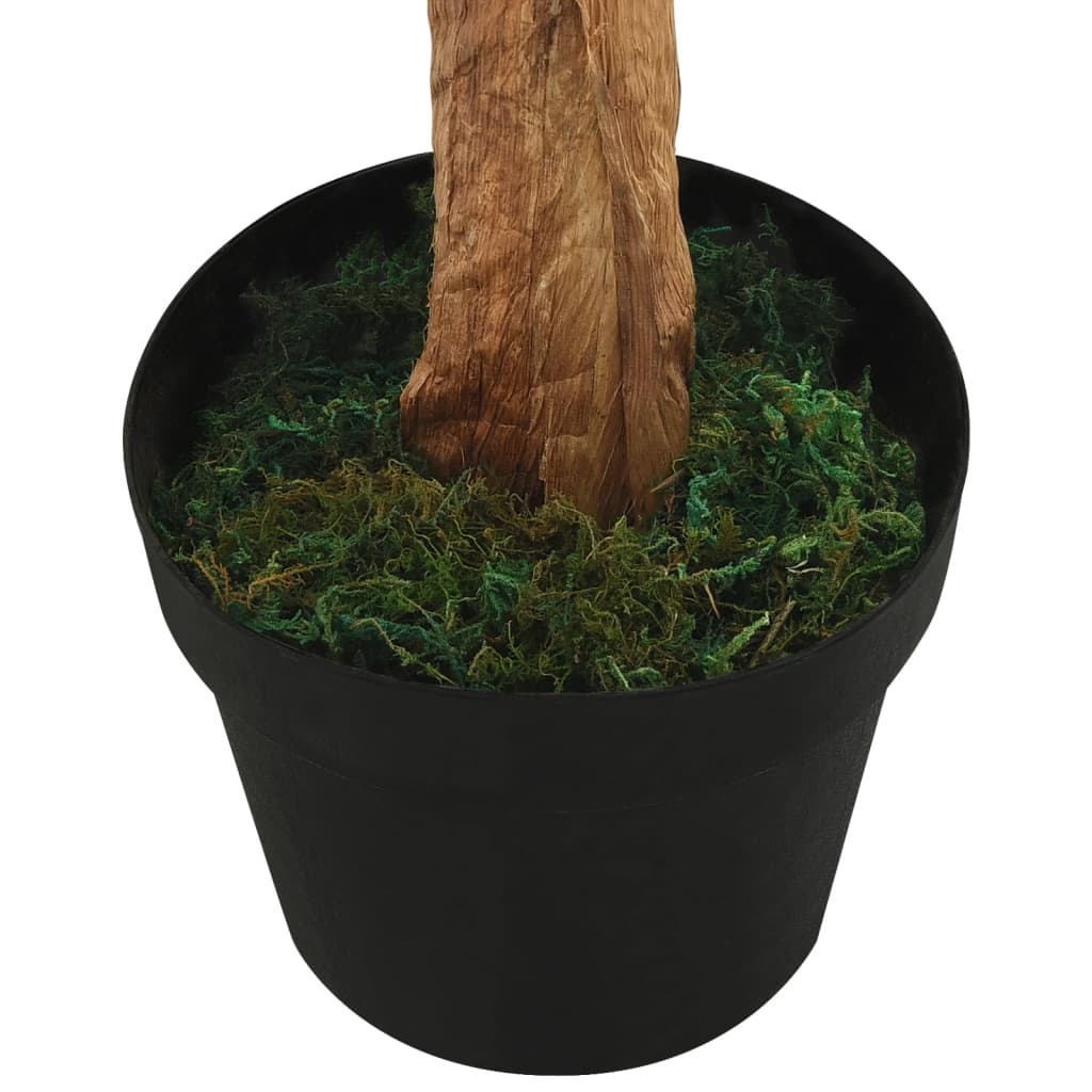 Artificial banana tree with pot 180 cm green