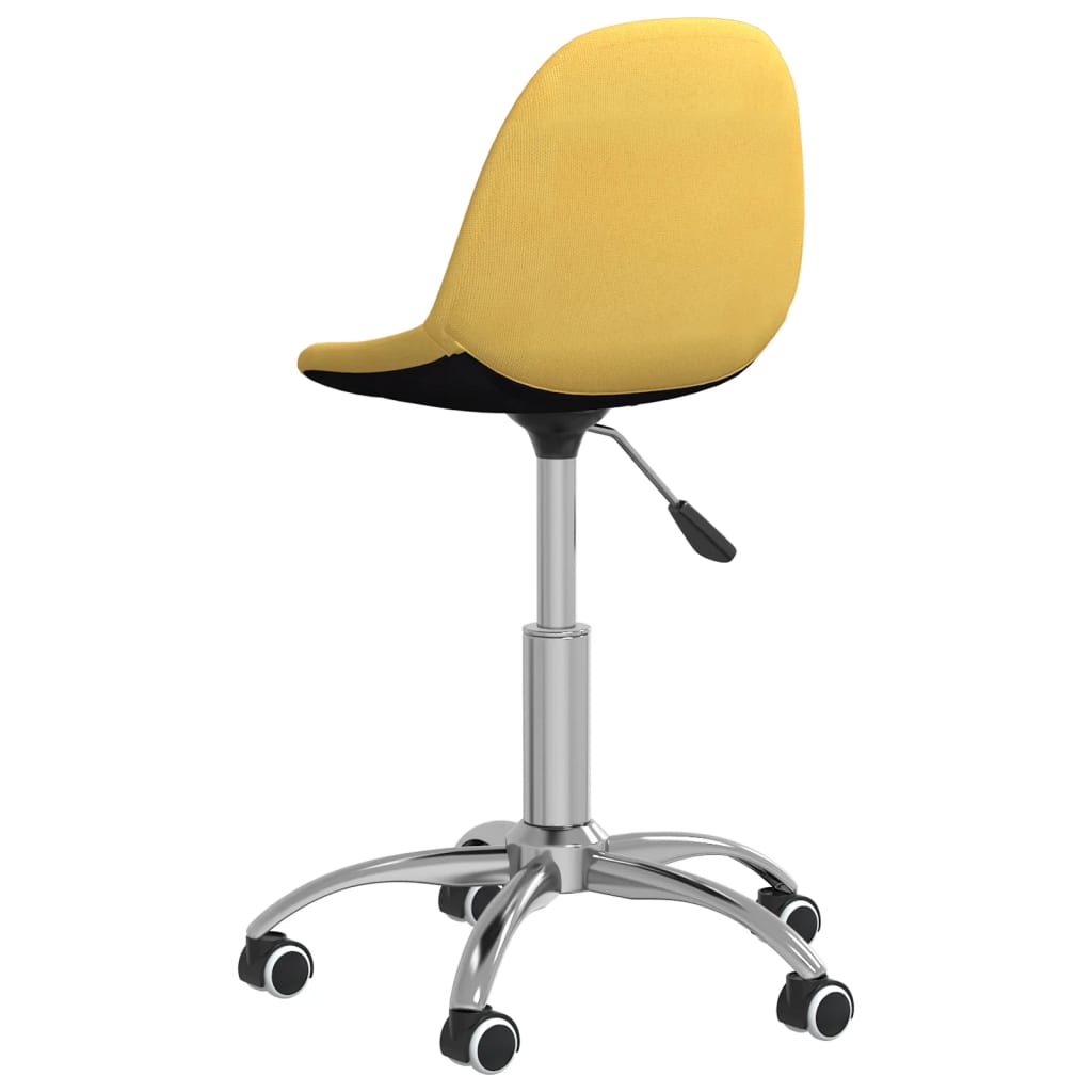 Bürostuhl Drehbar Senfgelb Stoff