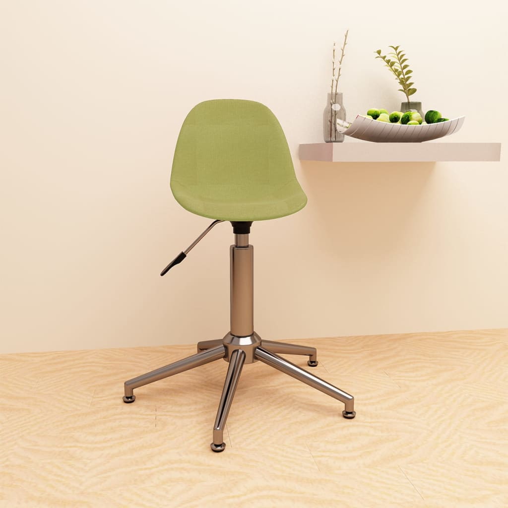 Bürostuhl Drehbar Grün Stoff