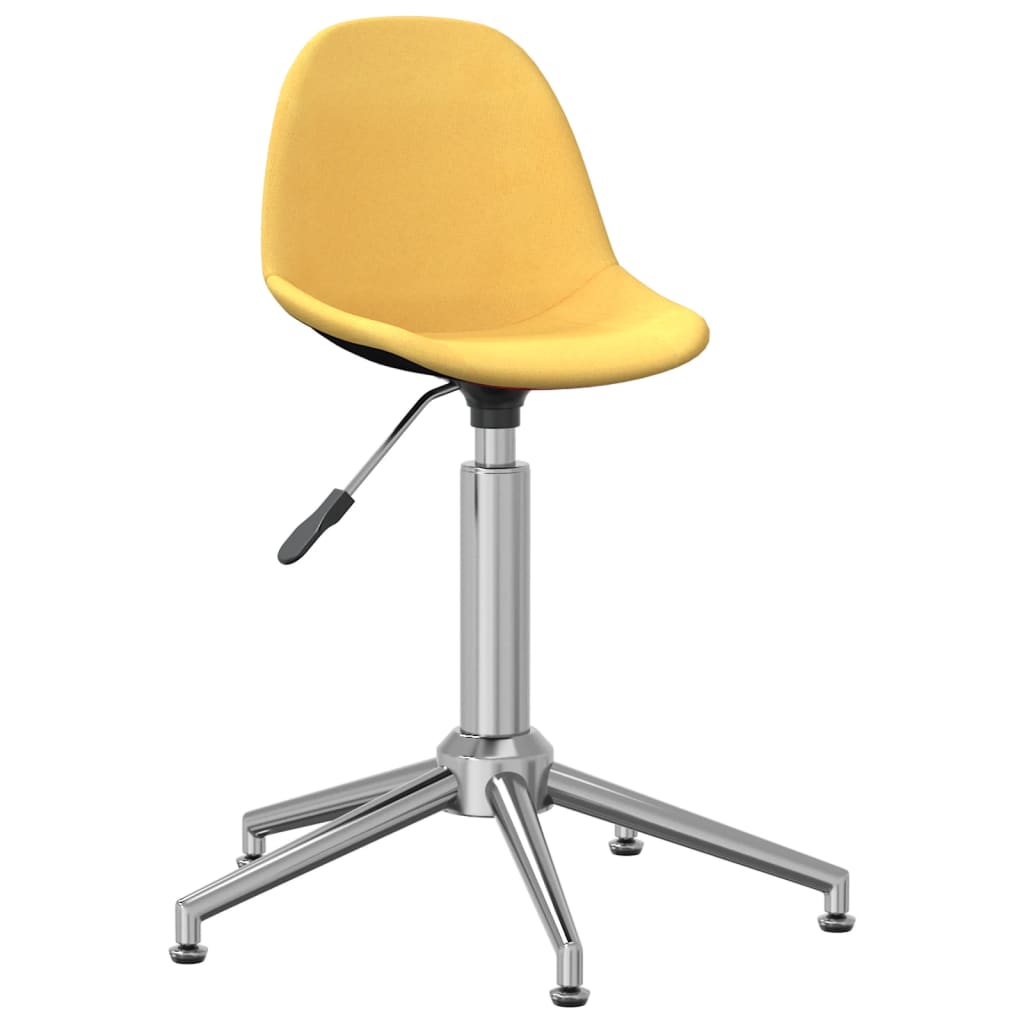 Bürostuhl Drehbar Senfgelb Stoff