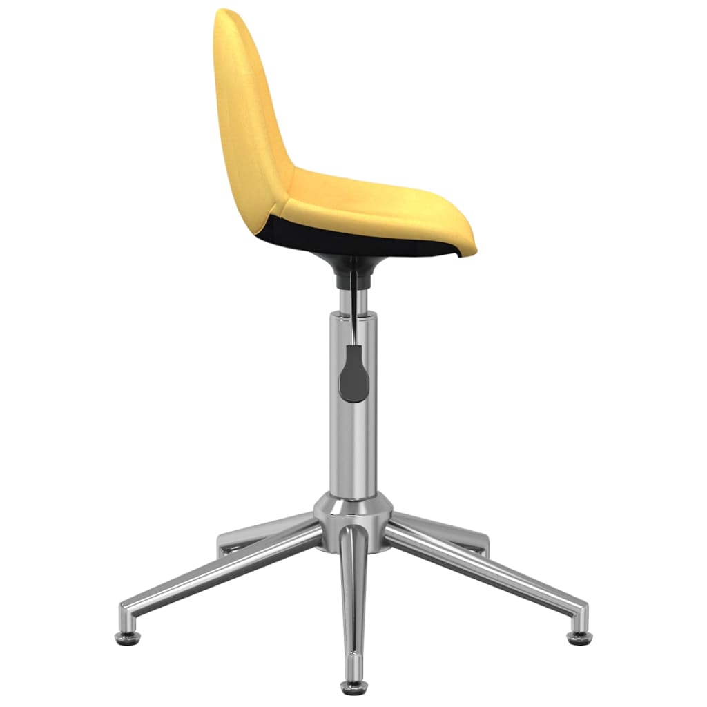 Bürostuhl Drehbar Senfgelb Stoff