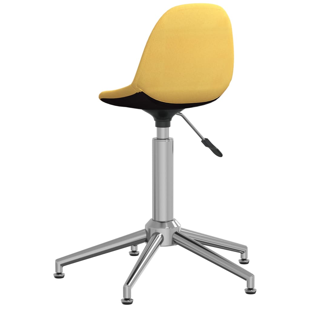 Bürostuhl Drehbar Senfgelb Stoff