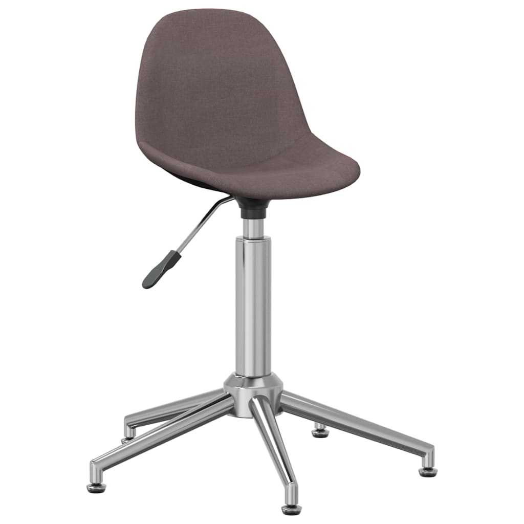 Bürostuhl Drehbar Taupe Stoff