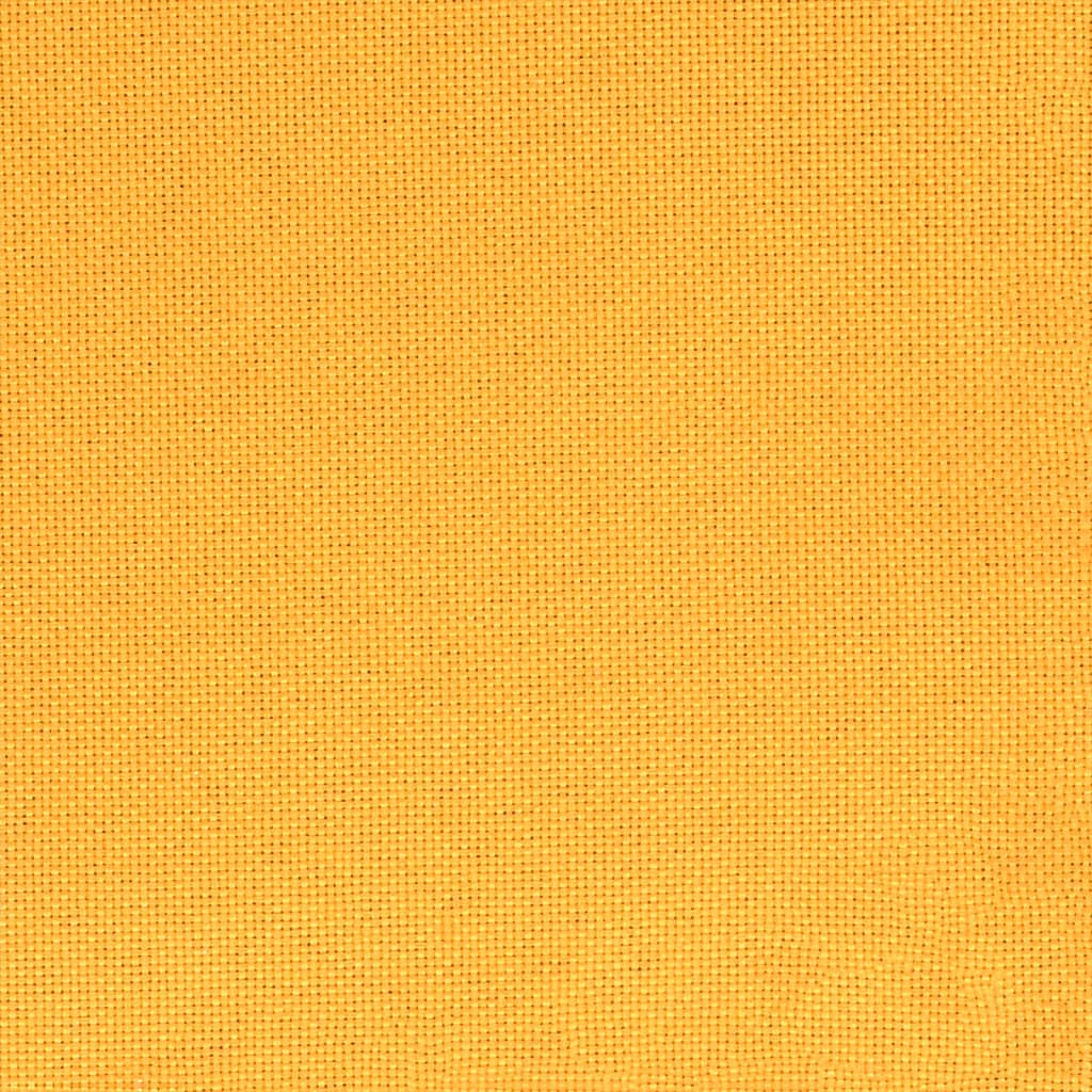 Lot de 2 chaises de salle à manger pivotantes en tissu jaune
