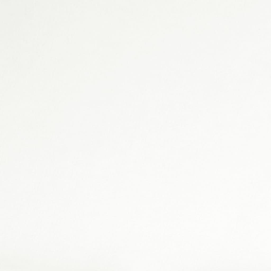 Chaise de bureau pivotante en cuir artificiel blanc