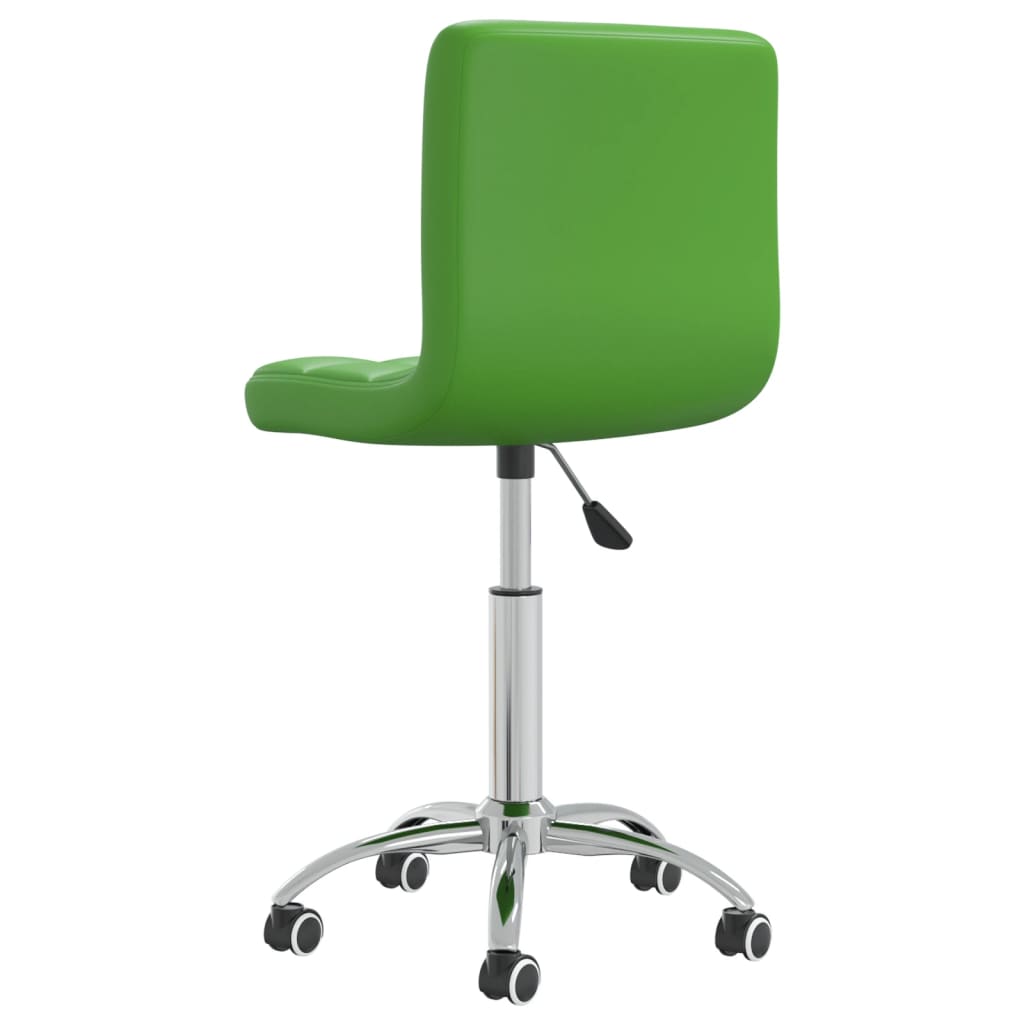 Bürostuhl Drehbar Grün Kunstleder