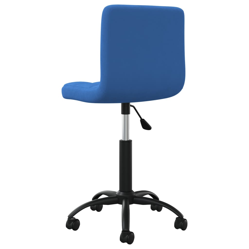 Office Chair Swivel Blue Velvet