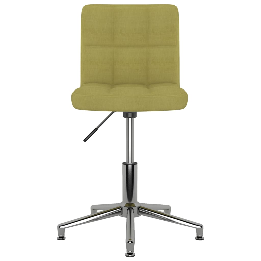 Bürostuhl Drehbar Grün Stoff