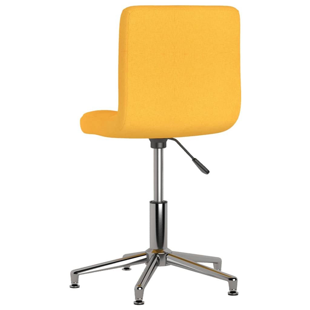 Bürostuhl Drehbar Senfgelb Stoff