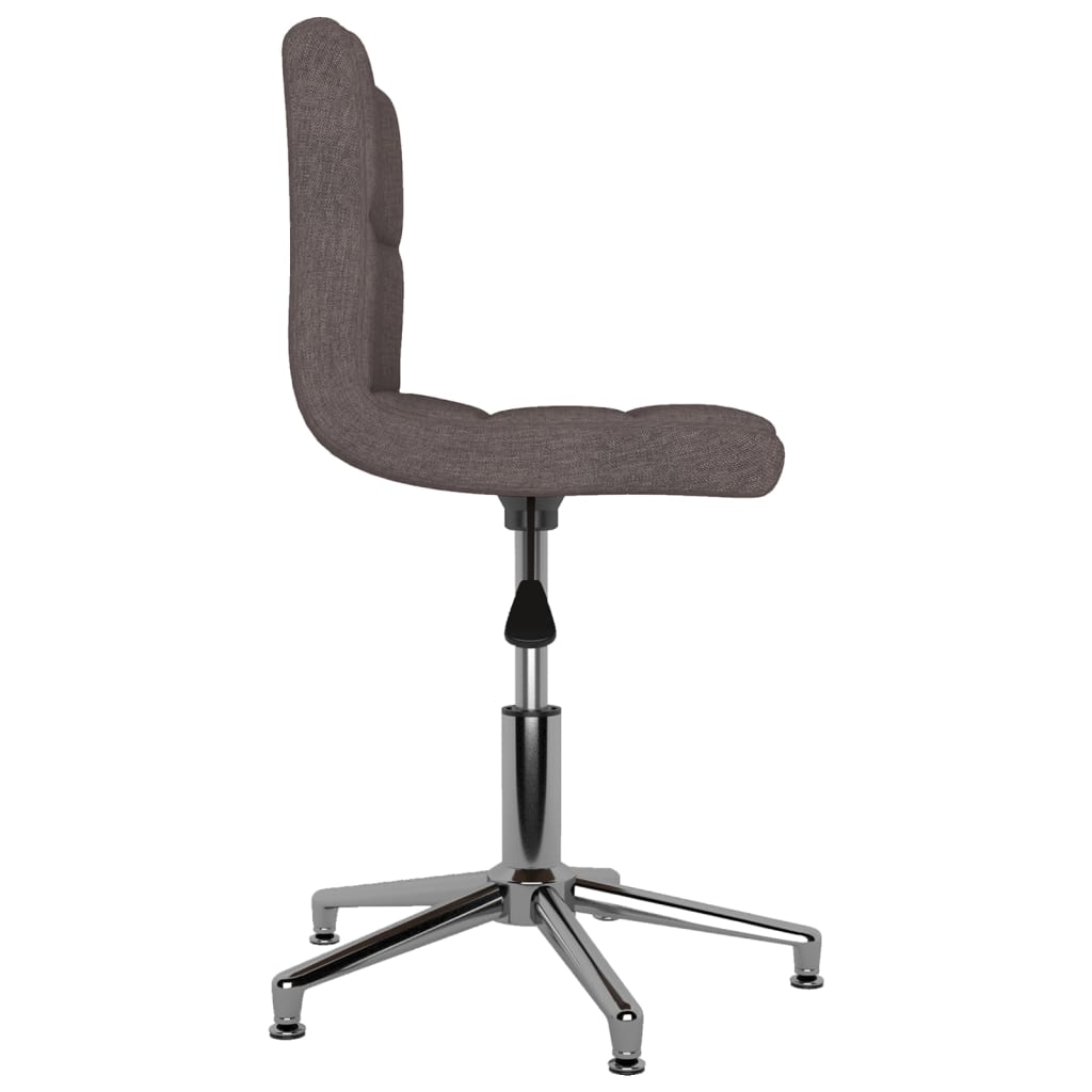 Bürostuhl Drehbar Taupe Stoff
