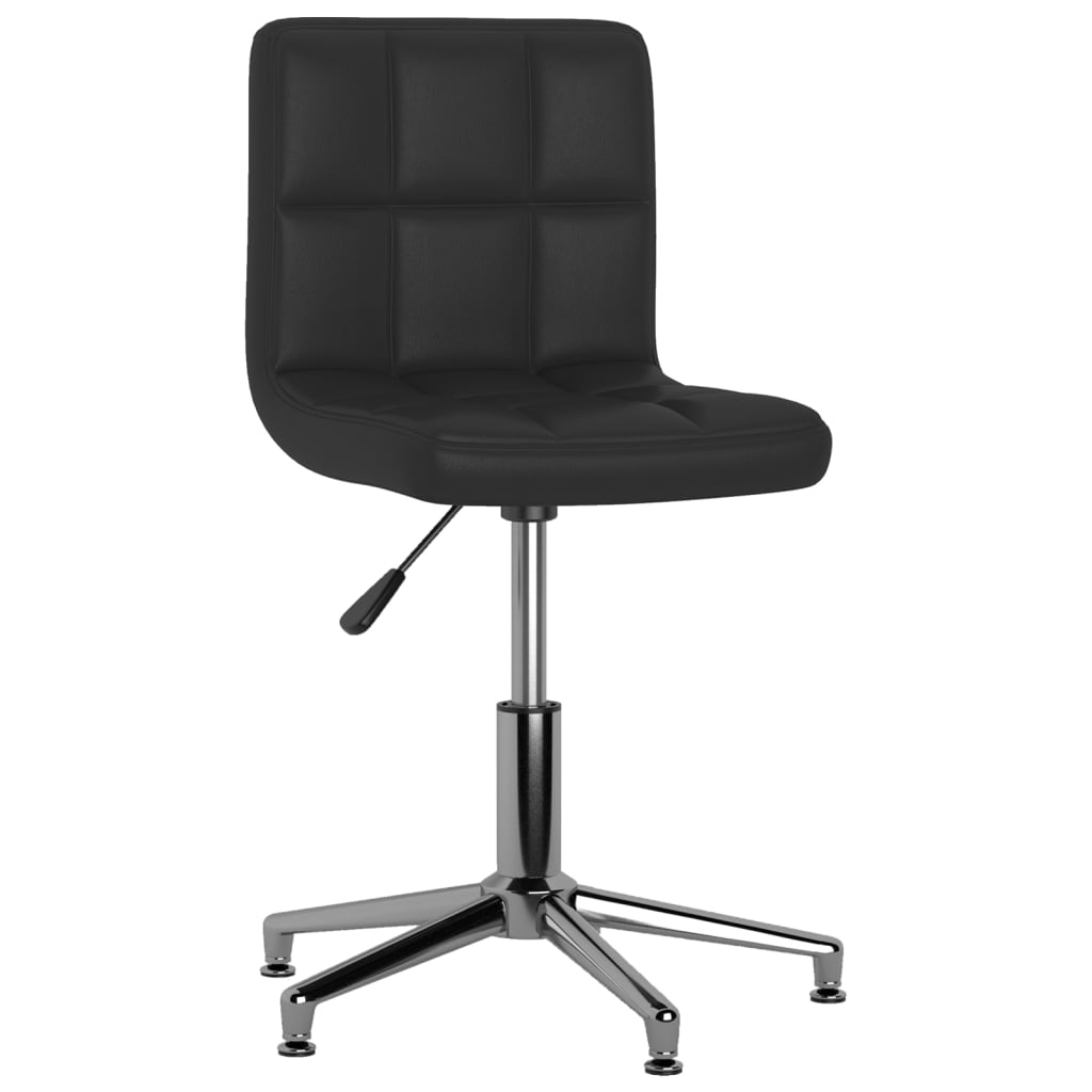 Bürostuhl Drehbar Schwarz Kunstleder