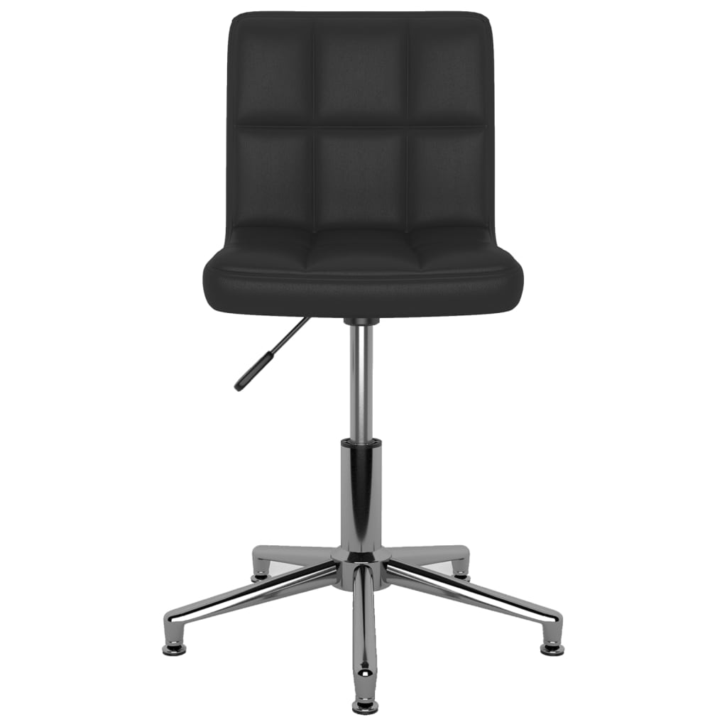 Bürostuhl Drehbar Schwarz Kunstleder