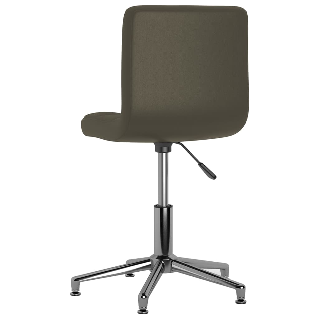Bürostuhl Drehbar Braun Kunstleder