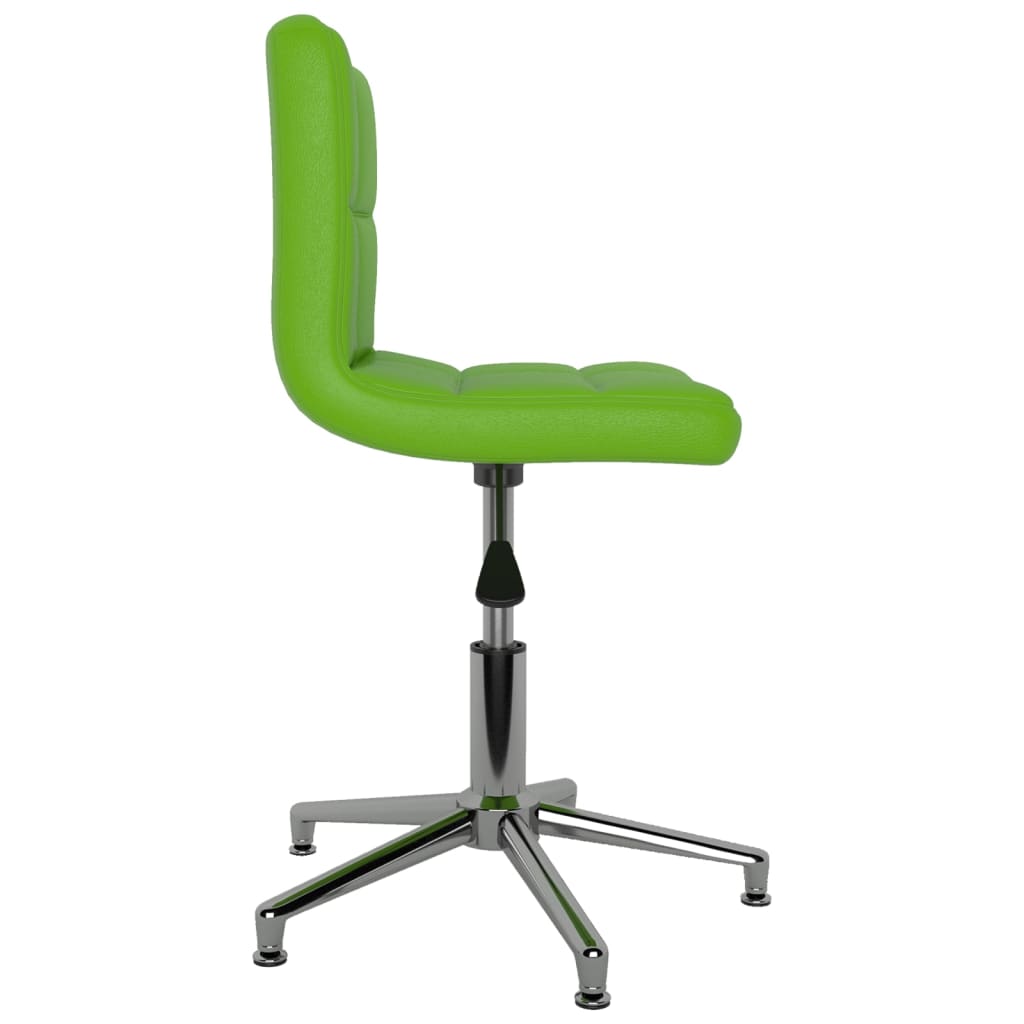 Bürostuhl Drehbar Grün Kunstleder