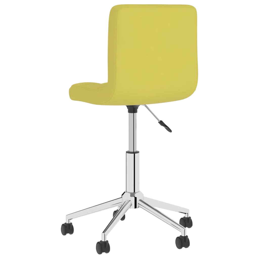Bürostuhl Drehbar Grün Stoff