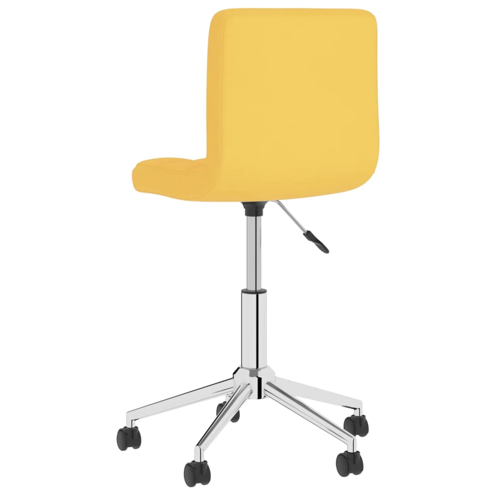 Bürostuhl Drehbar Senfgelb Stoff
