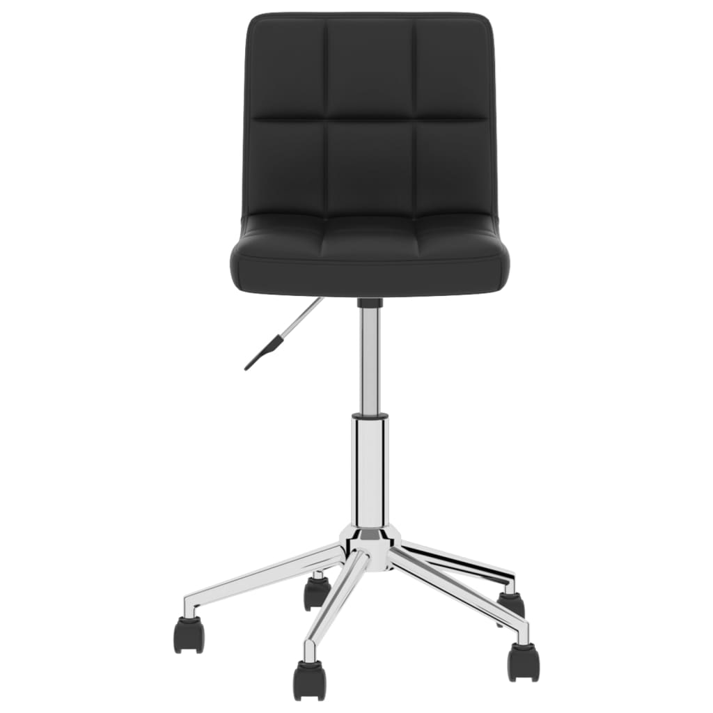 Bürostuhl Drehbar Schwarz Kunstleder