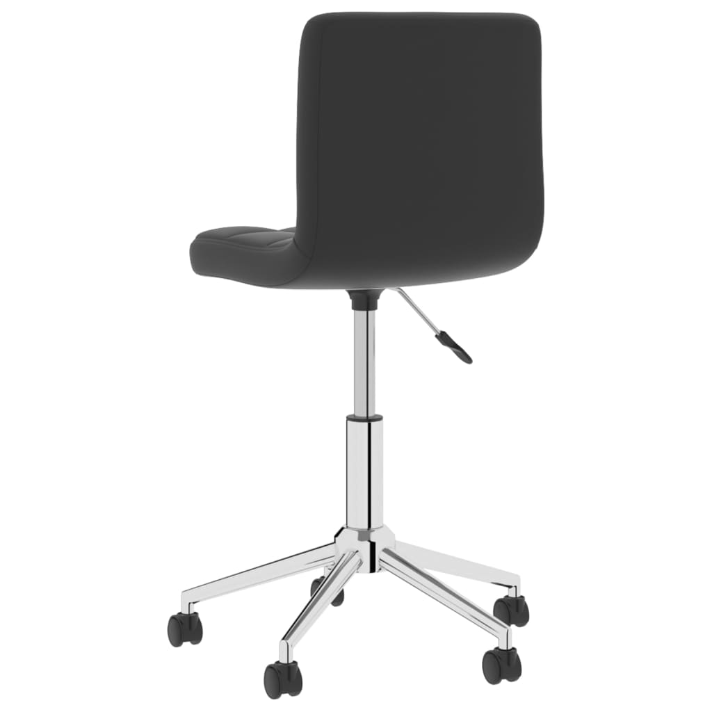 Bürostuhl Drehbar Schwarz Kunstleder