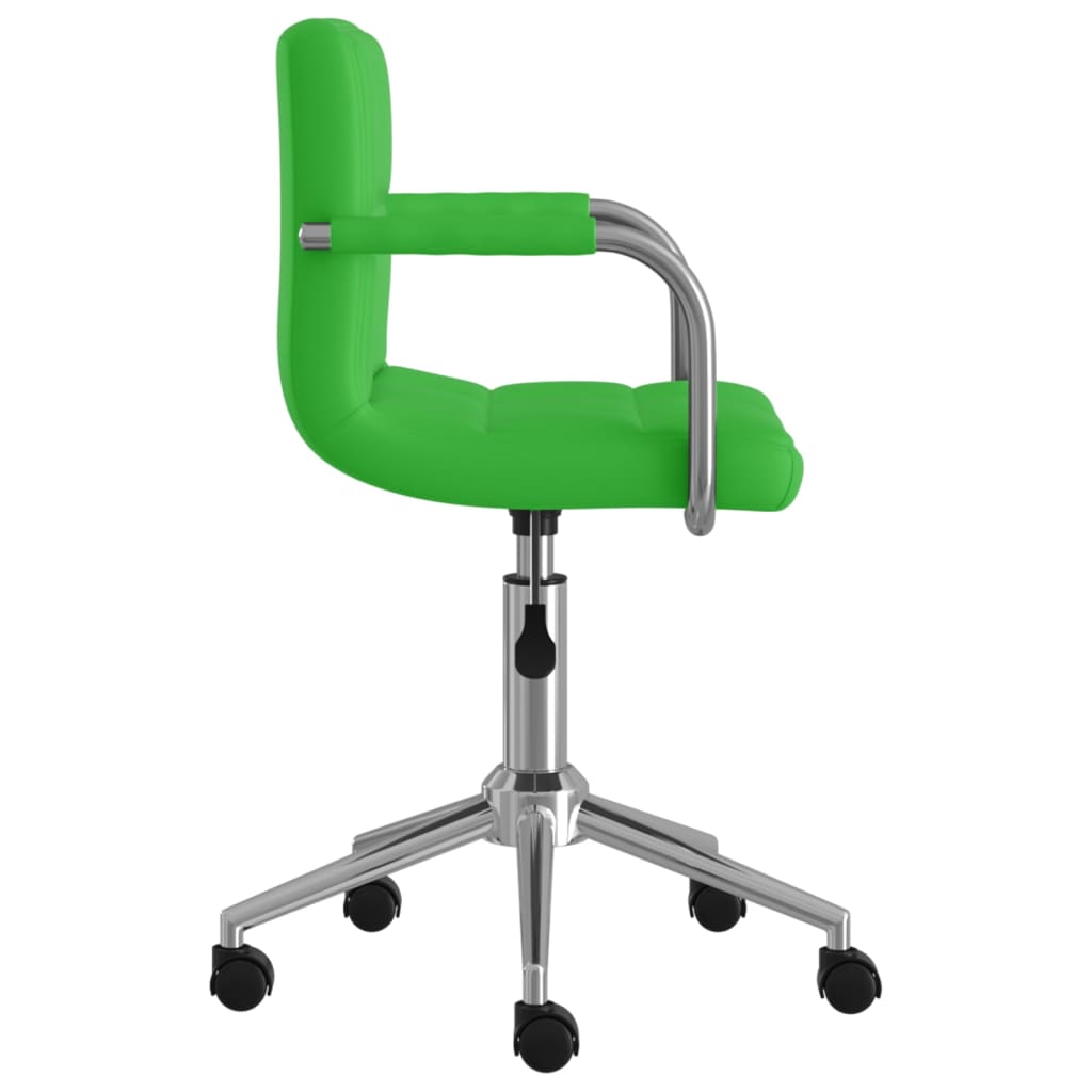 Bürostuhl Drehbar Grün Kunstleder