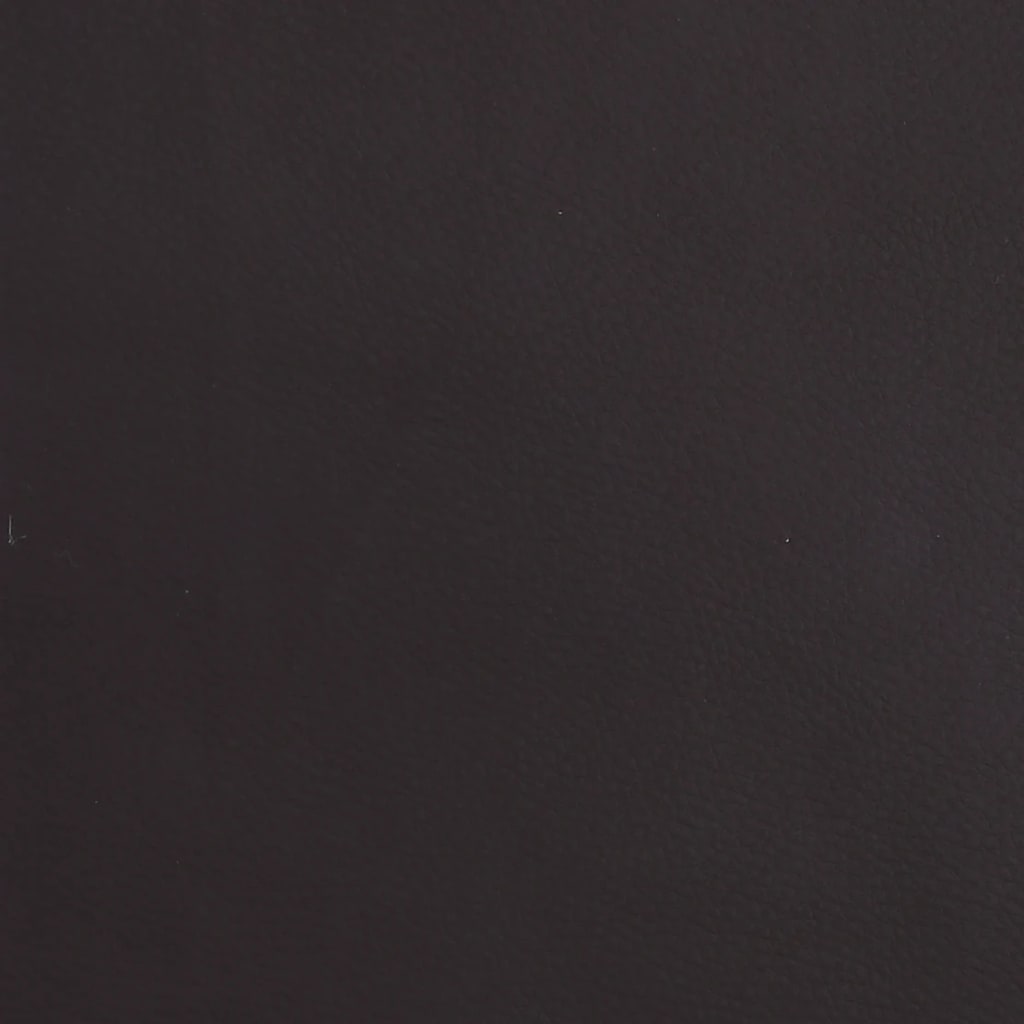 Dining chair black faux leather