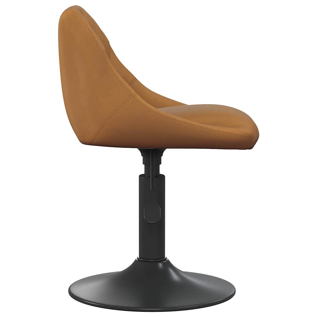 Drehbare Esszimmerstühle 2 pcs Braun 46 x 44 x 77,5 cm
