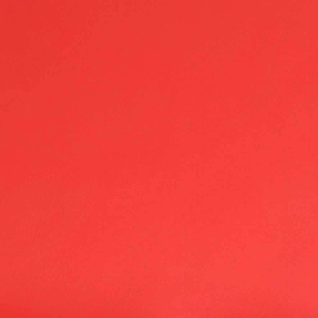 Bürostuhl Drehbar Rot Kunstleder