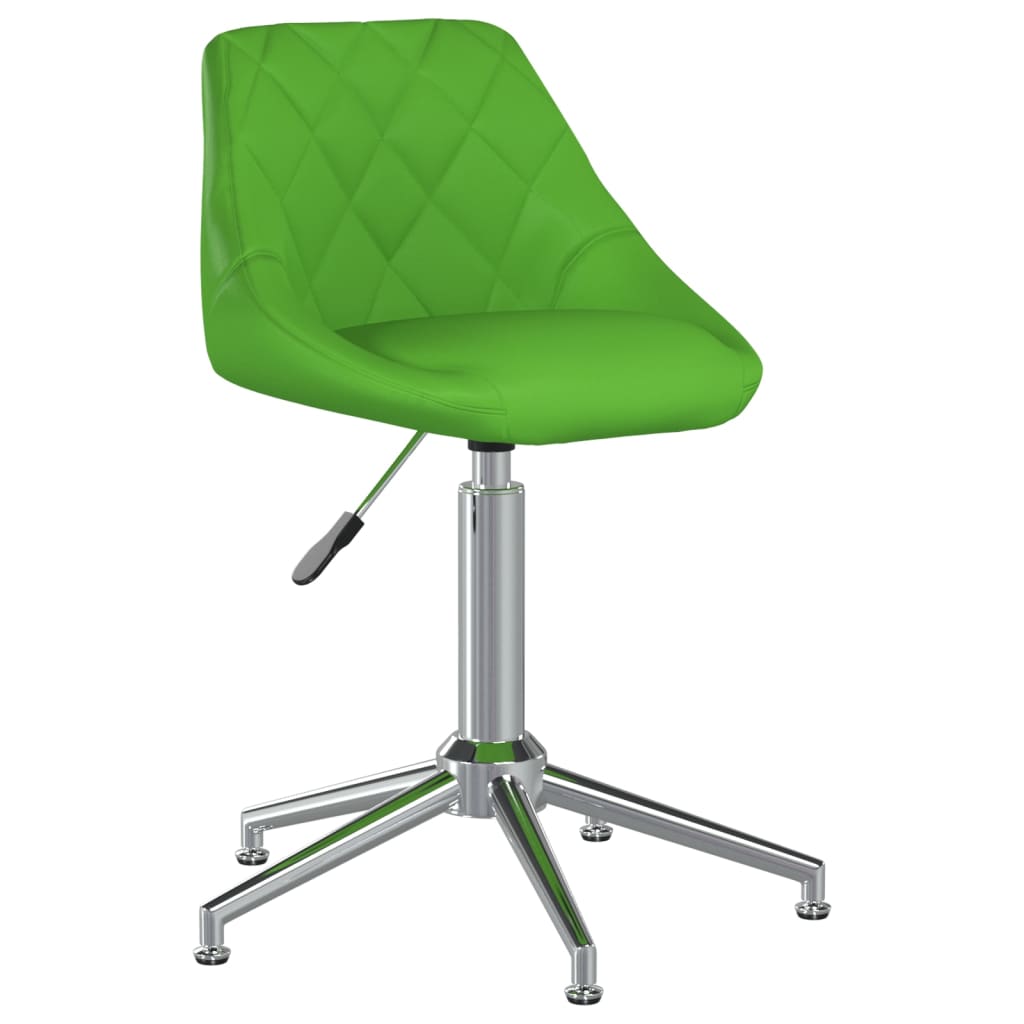 Bürostuhl Drehbar Grün Kunstleder