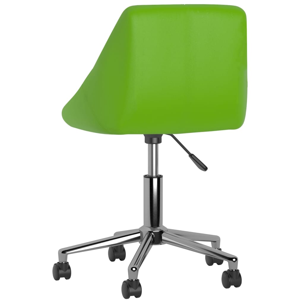 Bürostuhl Drehbar Grün Kunstleder