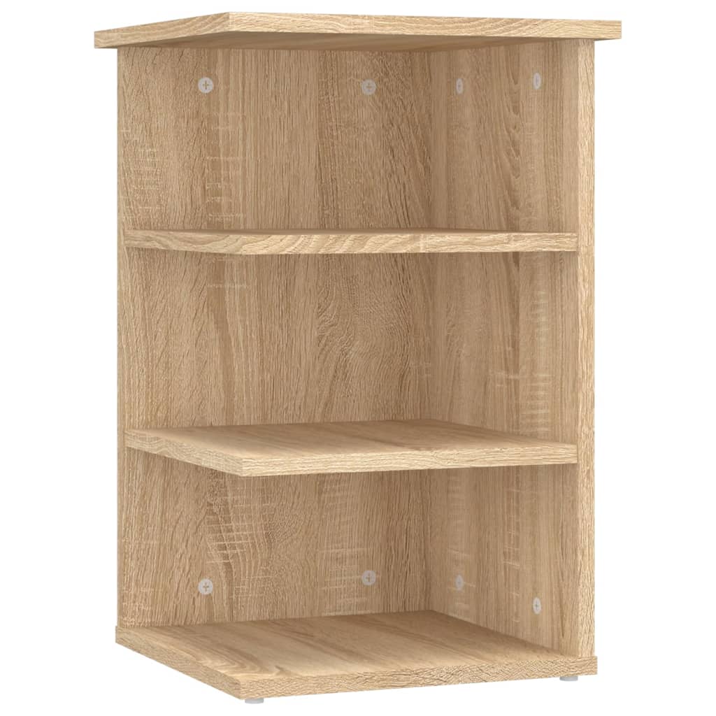 Side shelf Sonoma oak 35x35x55 cm wood material