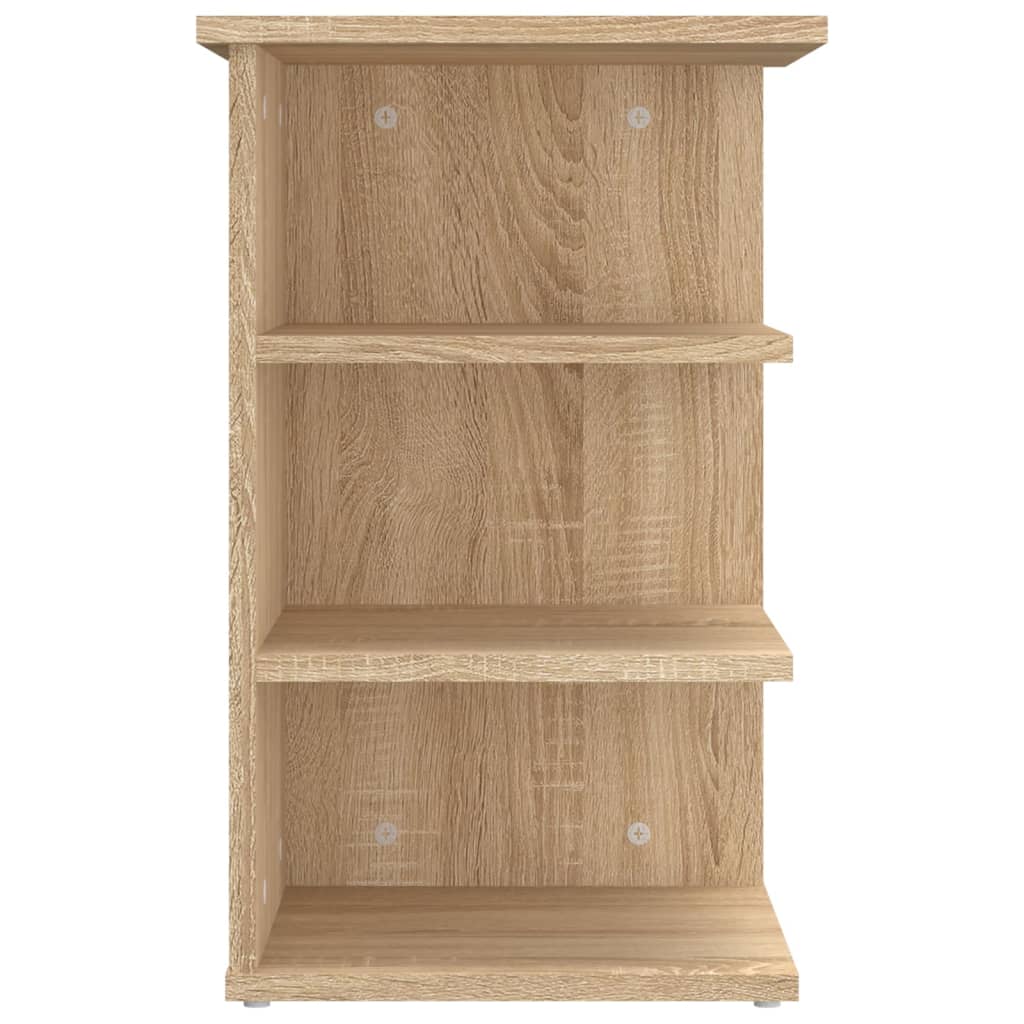 Side shelf Sonoma oak 35x35x55 cm wood material