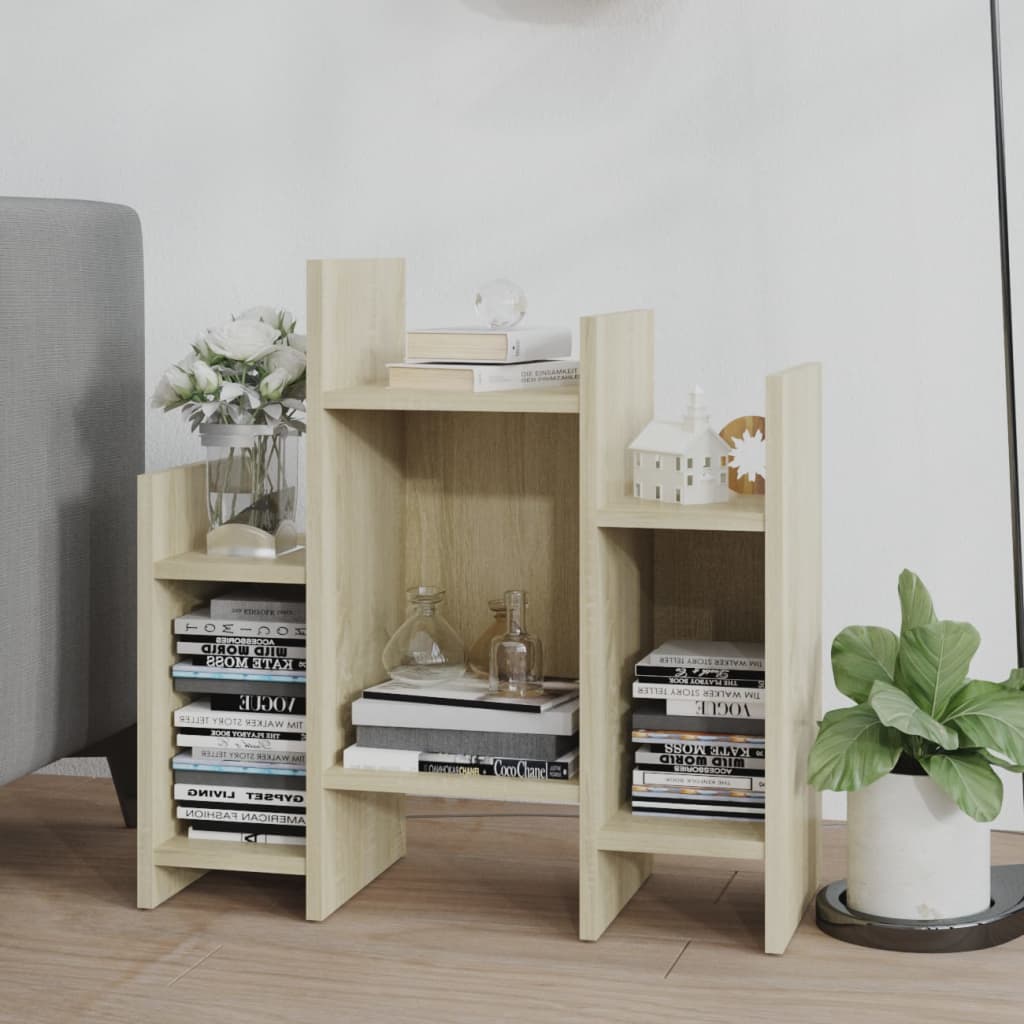 Armoire étagère chêne Sonoma 60x26x60 cm matériau bois