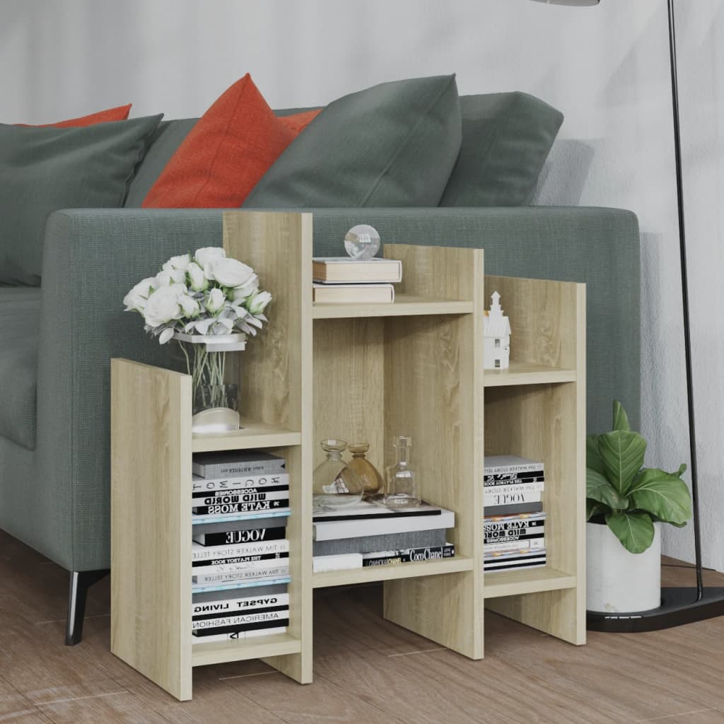 Armoire étagère chêne Sonoma 60x26x60 cm matériau bois