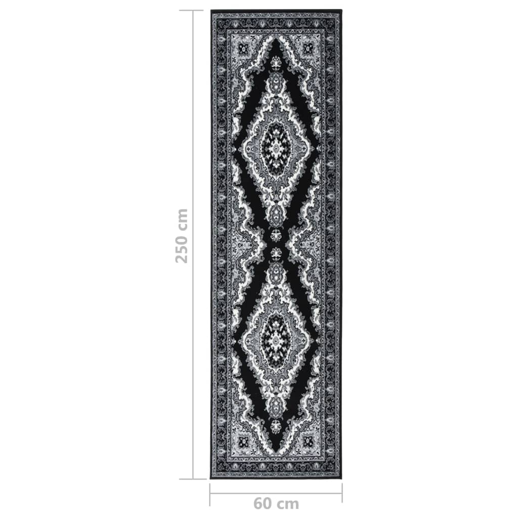 Teppichläufer BCF Schwarz 60x250 cm
