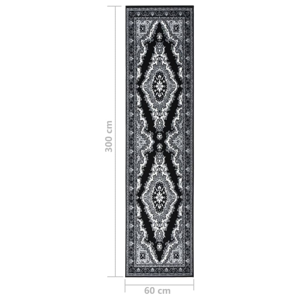 Teppichläufer BCF Schwarz 60x300 cm