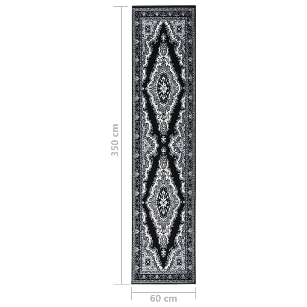 Teppichläufer BCF Schwarz 60x350 cm