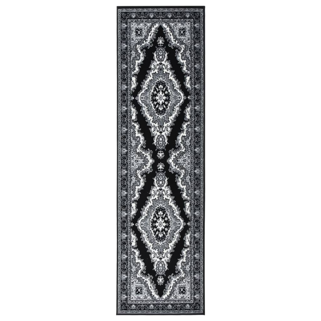 Teppichläufer BCF Schwarz 100x400 cm