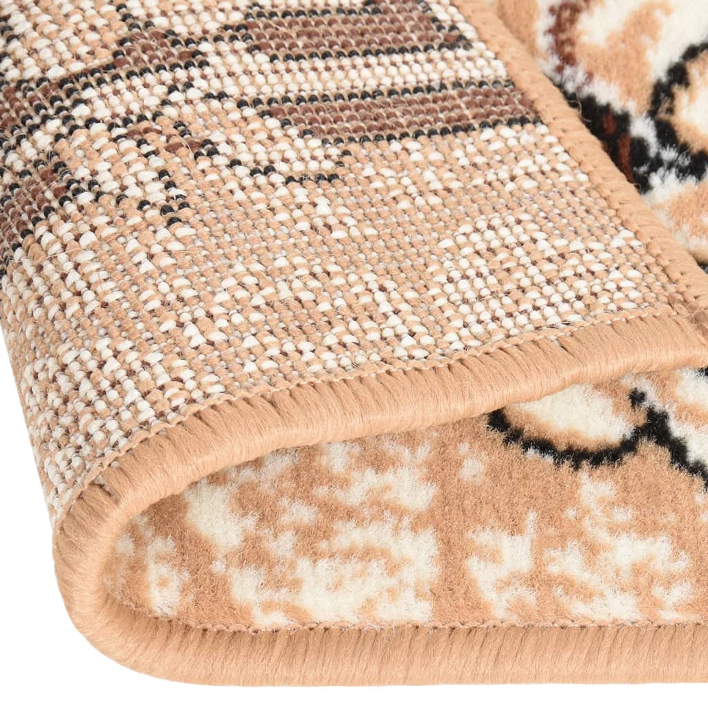 Teppichläufer BCF Beige 100x350 cm