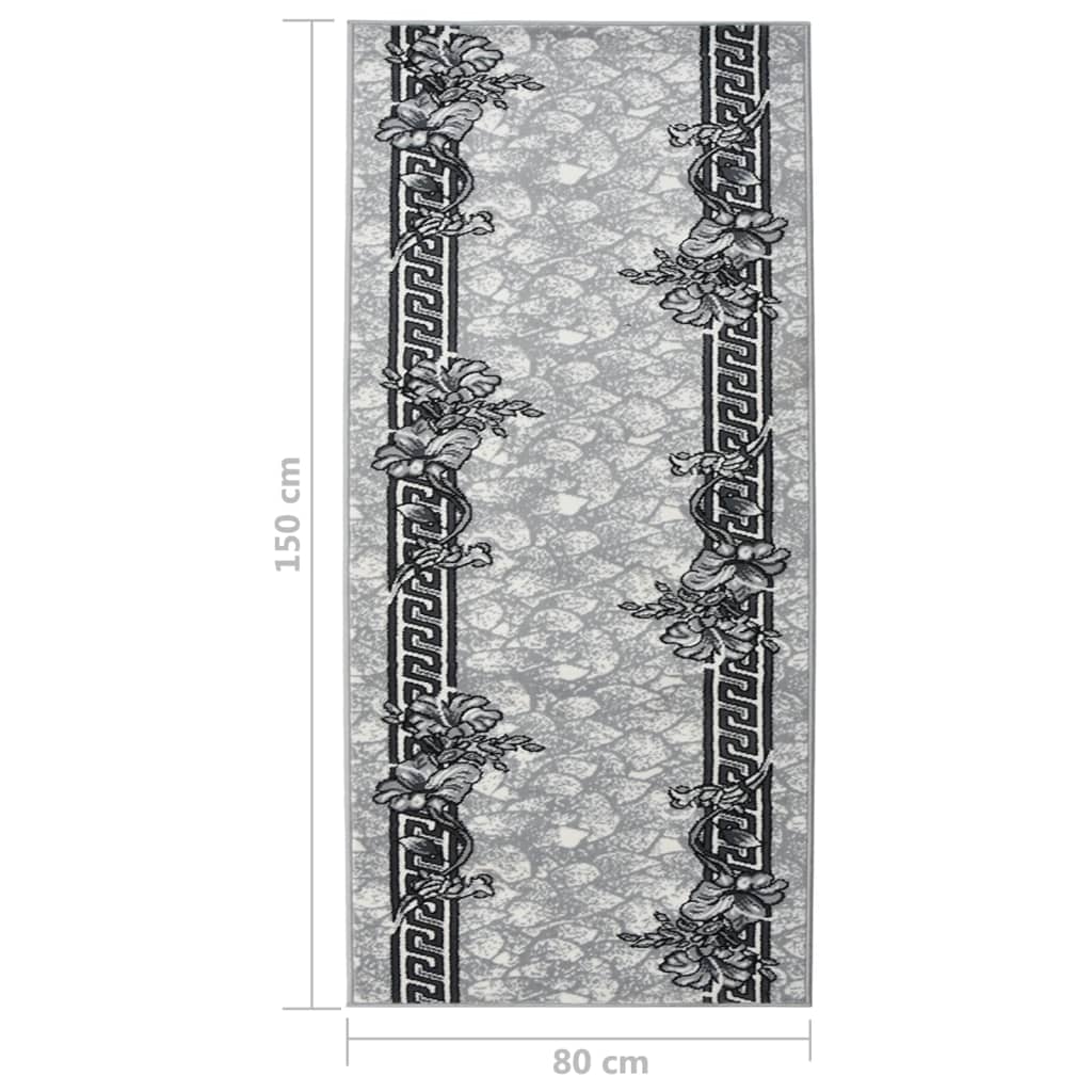 Teppichläufer BCF Grau 80x150 cm