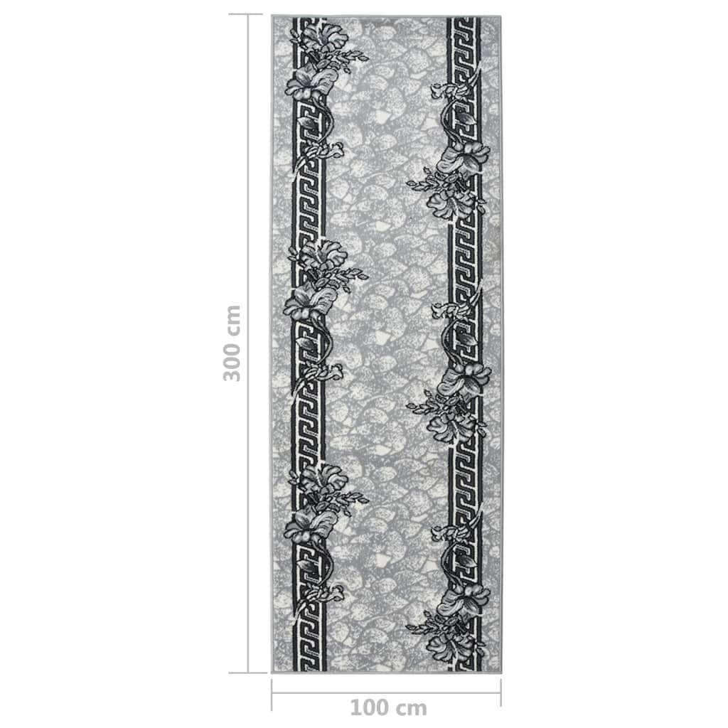 Teppichläufer BCF Grau 100x300 cm