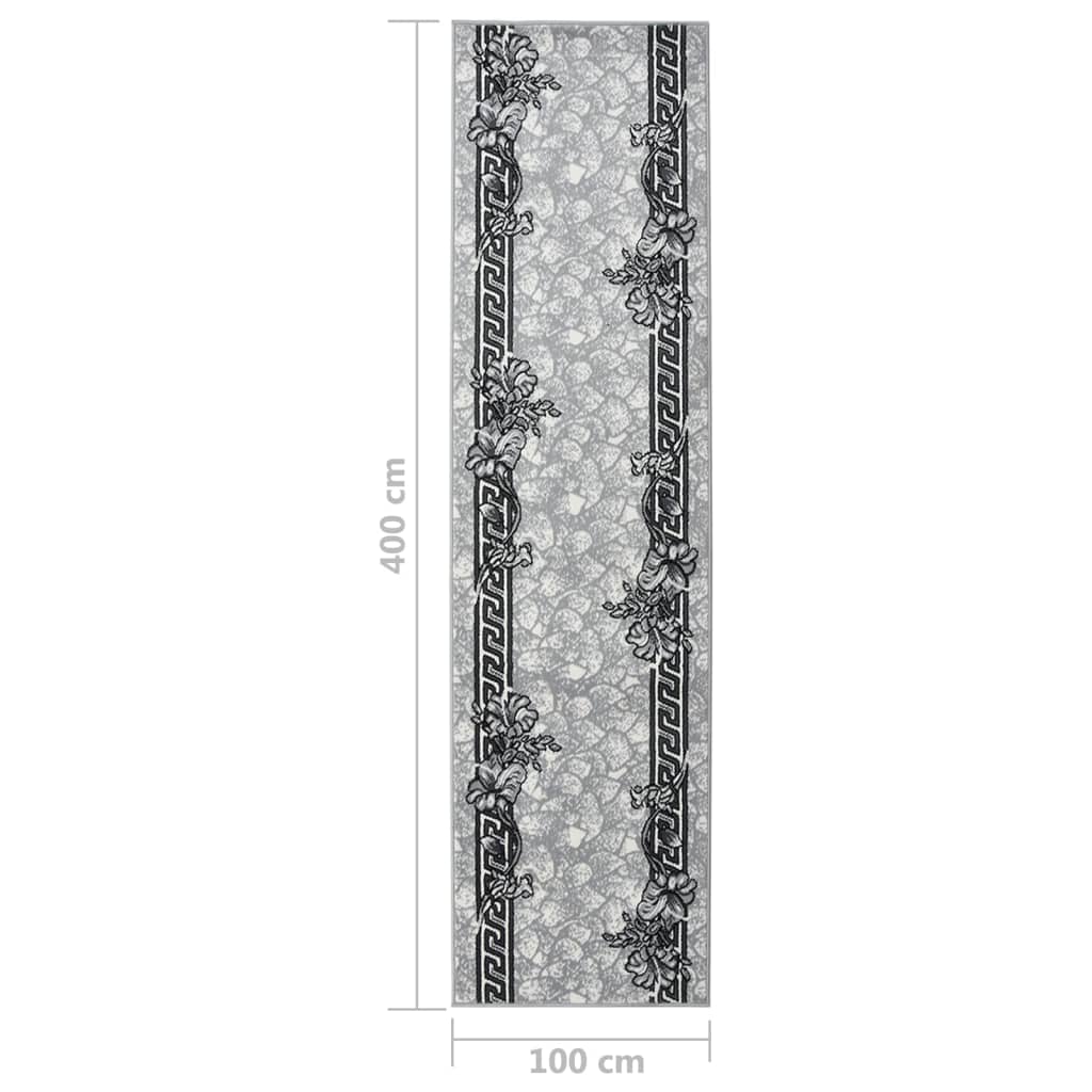 Teppichläufer BCF Grau 100x400 cm